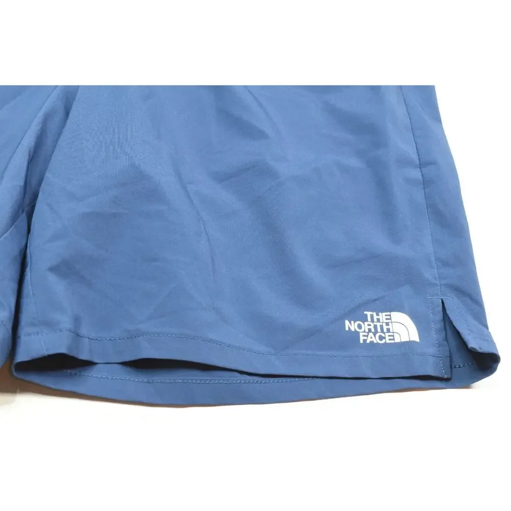 The North Face Wander Shorts Mens Medium Blue Stretch Regular Fit Hiking